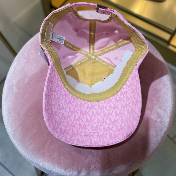 Gorra Monogram MK rosa Michael Kors