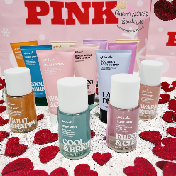 Paquete de Cremas y lociones minis PINK Victoria's Secret Pink