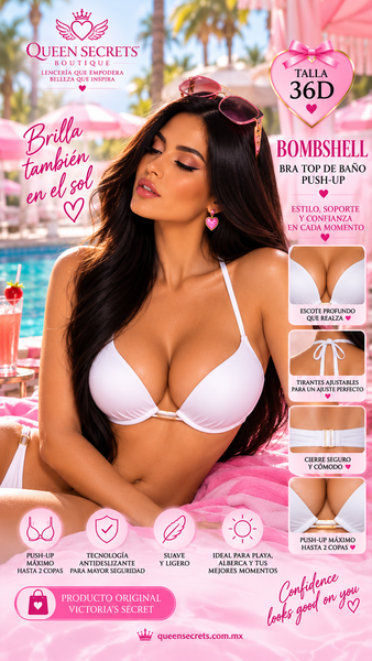 Bra top traje de baño BOMBSHELL BALI Victoria's Secret