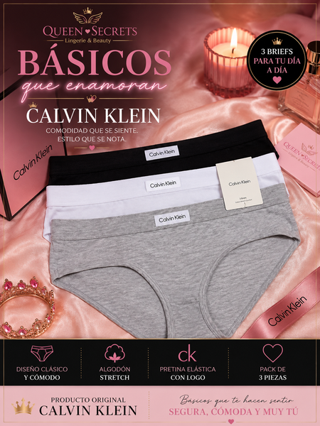 Panty pack mod. 3 M Calvin Klein