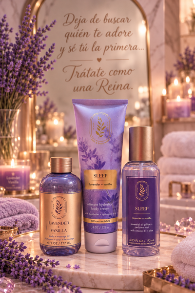 kit Aromaterapia Lavander Vanilla bath and body works