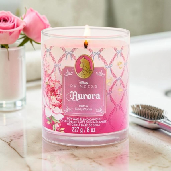 Vela mediana colección Disney AURORA bath and body works
