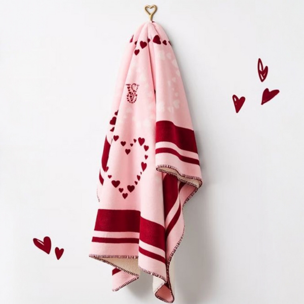 Manta de Corazones Victoria's Secret
