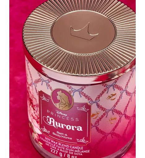 Vela mediana colección Disney AURORA bath and body works
