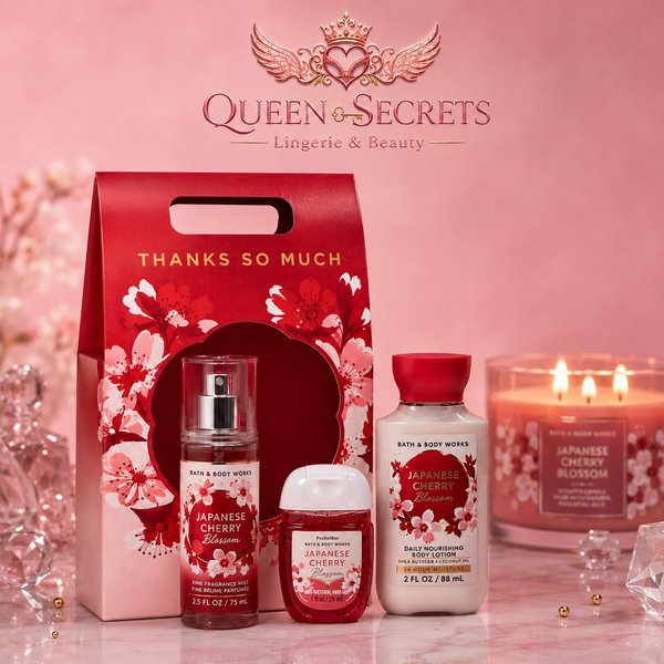 Set de regalo Japanese Cherry Blossom bath and body works
