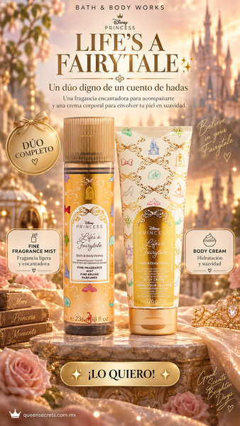 Set Life's a Faiytale bath and body works