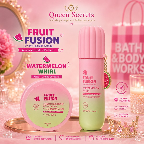 Duo Watermelon Whirl bath and body works