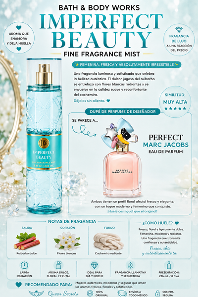 Imperfect beauty - loción (copia) bath and body works