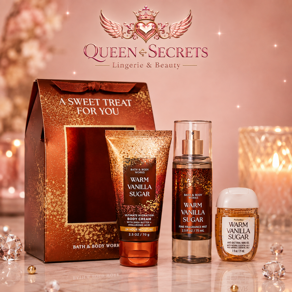 Set de regalo Warm Vanilla Sugar bath and body works