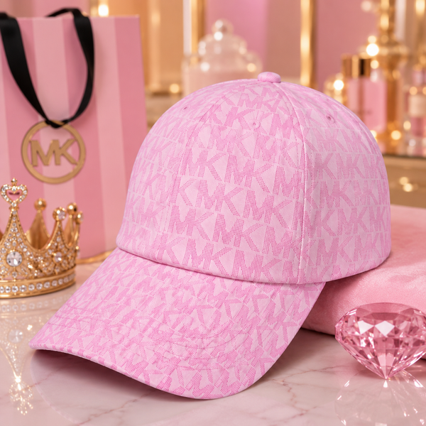 Gorra Monogram Michael Kors rosa Michael Kors