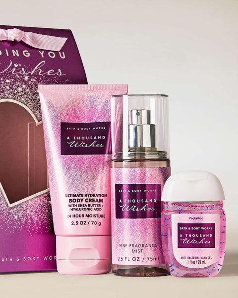 Set de regalo A Thousand Wishes bath and body works