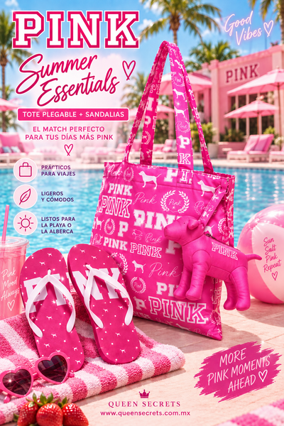 Kit PINK Summer Essentials Victoria's Secret Pink
