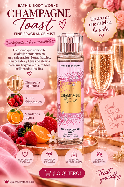 Champagne Toast - loción bath and body works