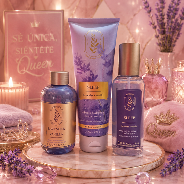 kit Aromaterapia Lavander Vanilla bath and body works